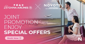 China Airlines x NOVOTEL Joint Promotion Enjoy Special offers
